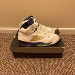 Jordan retro grape 5s size 10.5 2006 release!